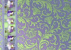 I Love Purple Backing Paper Purple Matches I Love Purple Env
