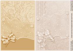 Cream and Ivory Scrapbook Style Card Fronts