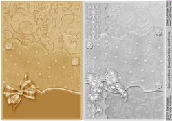 Gold and Silver Scrapbook Style Card Fronts
