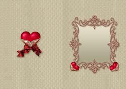 Hearts Galore Matching A5 Insert, Valentine, Anniversary