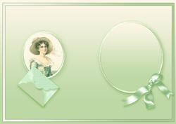 Vintage Lady 4 Matching A5 Insert