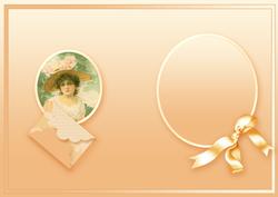 Vintage Lady 2 Matching A5 Insert