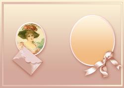 Vintage Lady 1 Matching A5 Insert