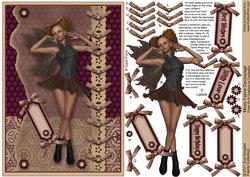 Mindy Faerie Decoupage