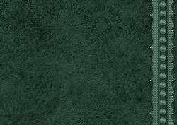 Green Tooled Leather Backing Paper