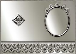 Taupe Metallic A5 Portrait Insert