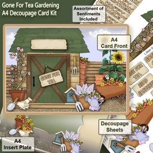 Gone for Tea Gardening A4 Kit