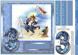 Hey Diddle Diddle _ Boy Age 3 Decoupage