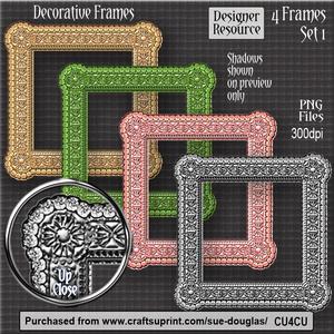 Designer Resource - Decorative Frames Set 1