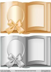 Gold and Silver Book Frame Card Fronts