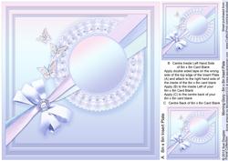 Morning Glory - 8in x 8in Insert Plate