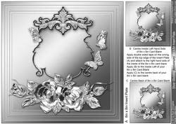 Silver Wedding Anniversary- 8in x 8in Insert Plate