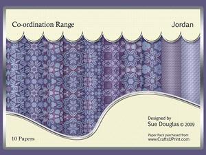 Jordan Paper Pack, 10 Backing Papers