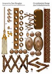 Joe Embellishments, Decoupage, Step by Step
