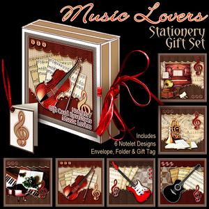 Stationery Gift Set - Music Lovers Bumper Kit
