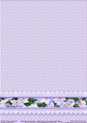 Matching Backing Paper for Sentiment Panels Lilac