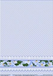 Matching Backing Paper for Sentiment Panels Blue