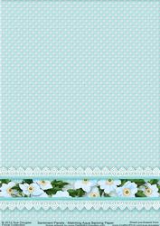 Matching Backing Paper for Sentiment Panels Aqua