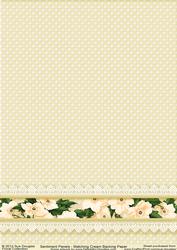 Matching Backing Paper for Sentiment Panels Cream