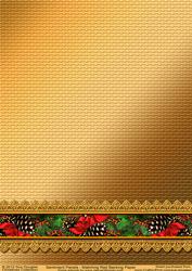 Matching Backing Paper for Christmas Sentiments Red