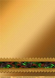 Matching Backing Paper for Christmas Sentiments Green