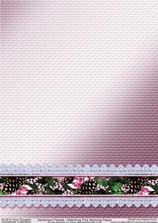 Matching Backing Paper for Christmas Sentiments Pink