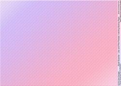 Floral Surprise Lilac and Pink Pansies Matching Backing Pape
