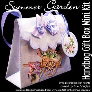 Handbag Gift Box Summer Garden