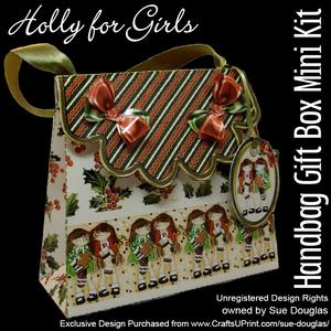 Handbag Gift Box Holly for Girls