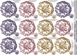 Handbag Gift Box Sheet of Gift Bows 2