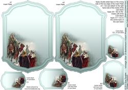 Vintage Star of Bethlehem Insert Plates