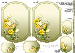 Spring Flowers Insert Plates