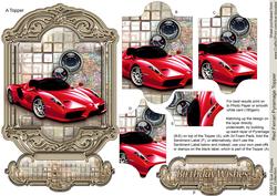 Red Ferrari Pyramage Topper