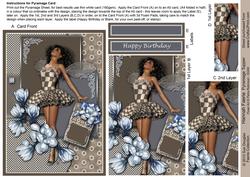 Hannah Faerie Pyramage Taupe Sheet