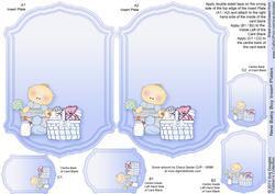 New Baby Boy Insert Plates