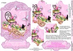 Summer Garden Pyramage Topper