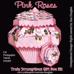 Truly Scrumptious Gift Box Pink Roses