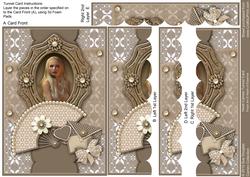 Heidi Cameo Taupe, Tunnel Card Sheet