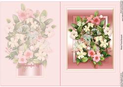 Mixed Floral Bouquet Quick Card