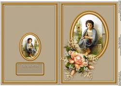 The Little Knitter Quick Card