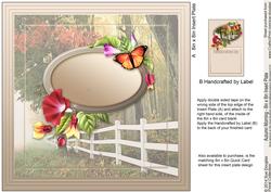 Autumn Morning 8in x 8in Insert Plate