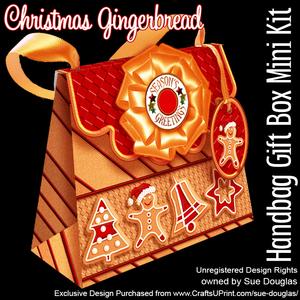 Handbag Gift Box Christmas Gingerbread