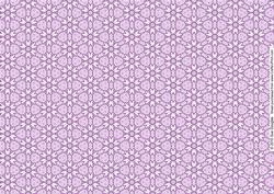 Lavender Bouquet on a Lace Mat Backing Paper 2
