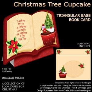 Christmas Book - Christmas Tree Cupcake