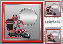 Male Fitness Equipment Matching 8inx8in Insert Plate
