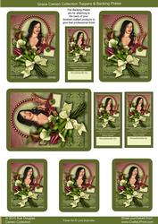 Grace Cameo Green, Toppers Sheet