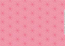 Pink Floral Spray with Bow Backing Paper-3