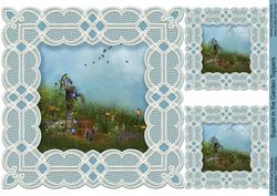 Squirrel in the Garden Toppers