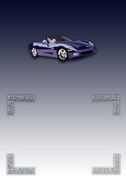 Sports Car A5 Matching Insert Sheet
