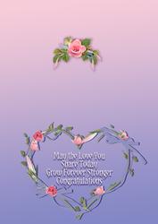 As You Are Married Matching A5 Insert, Wedding Day